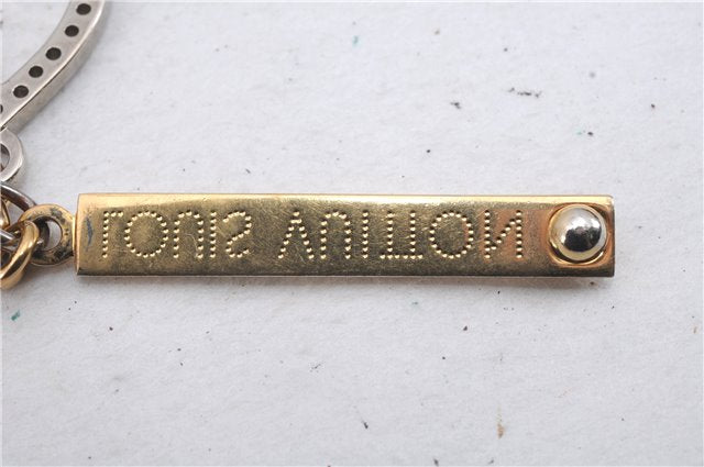 Authentic Louis Vuitton Bijoux Sac Tapage Bag Charm Gold Silver M65090 LV 3334D