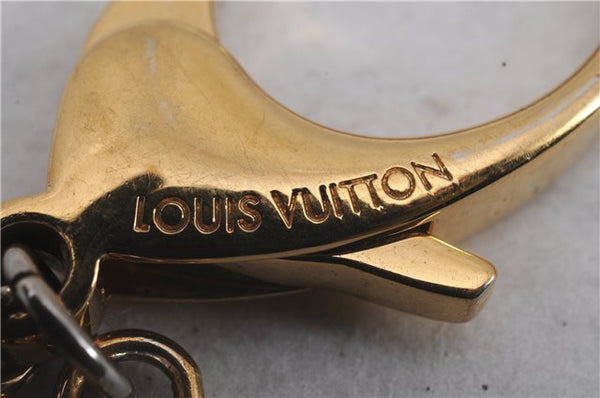 Authentic Louis Vuitton Bijoux Sac Tapage Bag Charm Gold Silver M65090 LV 3334D