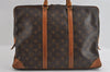 Authentic Louis Vuitton Monogram Porte Documents Voyage M53361 Briefcase 3334I