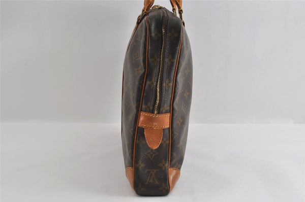 Authentic Louis Vuitton Monogram Porte Documents Voyage M53361 Briefcase 3334I