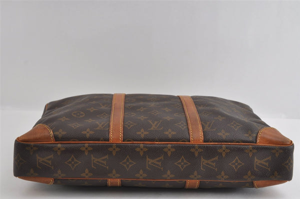 Authentic Louis Vuitton Monogram Porte Documents Voyage M53361 Briefcase 3334I