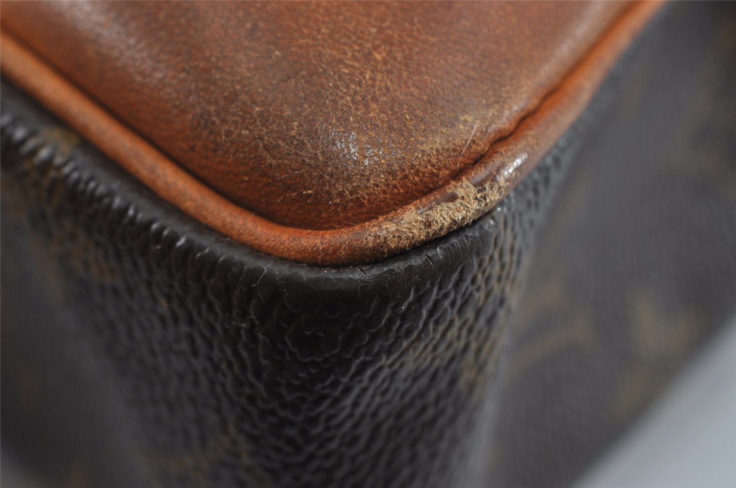 Authentic Louis Vuitton Monogram Porte Documents Voyage M53361 Briefcase 3334I