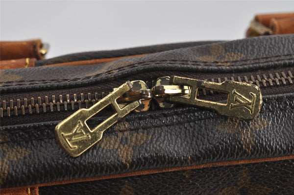 Authentic Louis Vuitton Monogram Porte Documents Voyage M53361 Briefcase 3334I