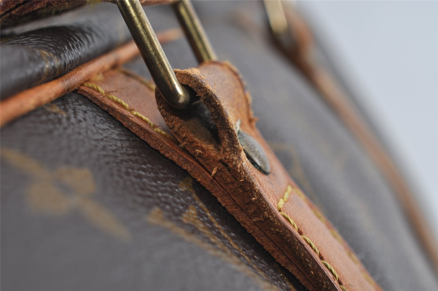 Authentic Louis Vuitton Monogram Porte Documents Voyage M53361 Briefcase 3334I