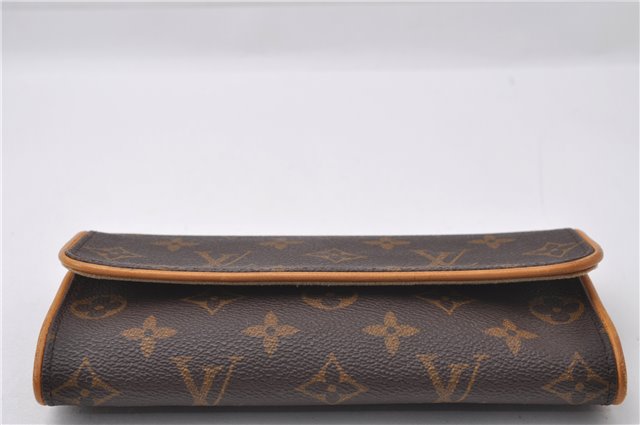 Auth Louis Vuitton Monogram Pochette Twin PM Shoulder Bag M51854 LV Junk 3335D