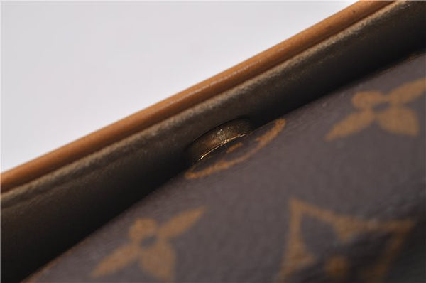 Auth Louis Vuitton Monogram Pochette Twin PM Shoulder Bag M51854 LV Junk 3335D