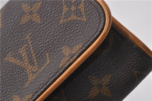 Auth Louis Vuitton Monogram Pochette Twin PM Shoulder Bag M51854 LV Junk 3335D