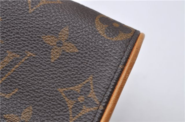Auth Louis Vuitton Monogram Pochette Twin PM Shoulder Bag M51854 LV Junk 3335D