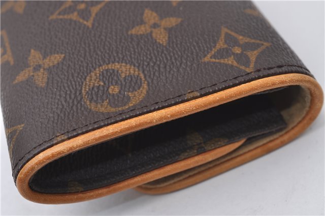 Auth Louis Vuitton Monogram Pochette Twin PM Shoulder Bag M51854 LV Junk 3335D
