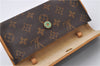 Auth Louis Vuitton Monogram Pochette Twin PM Shoulder Bag M51854 LV Junk 3335D