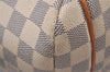 Authentic Louis Vuitton Damier Azur Totally PM Tote Bag White N41280 LV 3335I