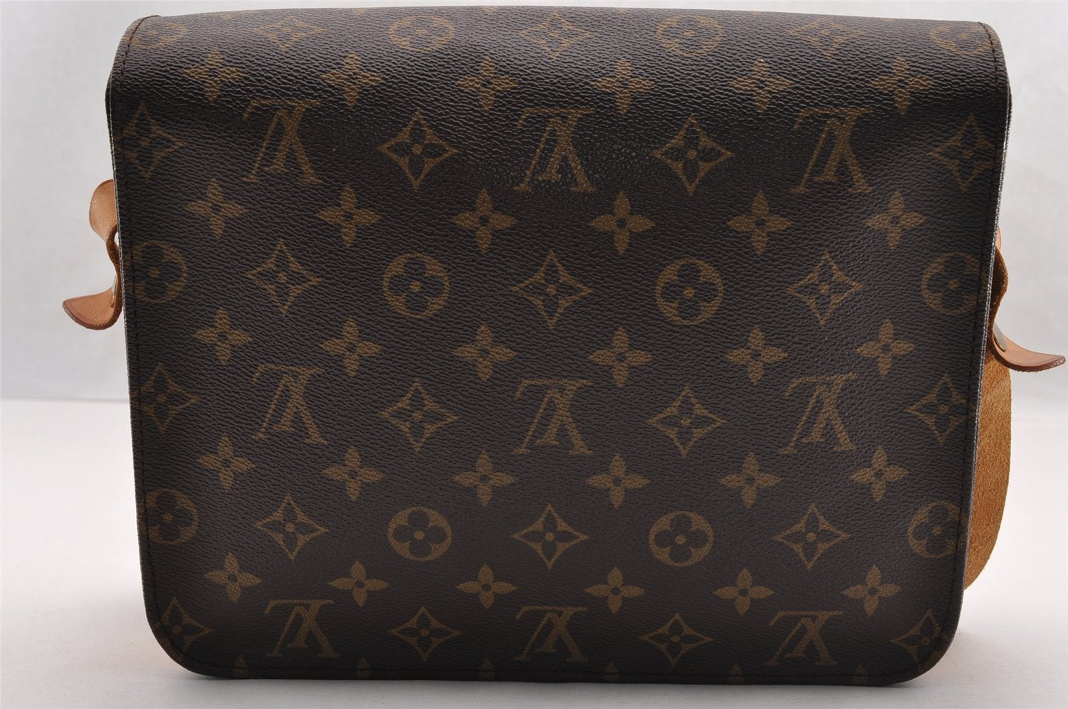 Authentic Louis Vuitton Monogram Cartouchiere GM M51252 Shoulder Cross Bag 3336I
