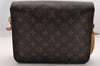 Authentic Louis Vuitton Monogram Cartouchiere GM M51252 Shoulder Cross Bag 3336I