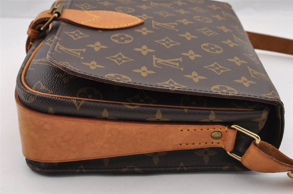 Authentic Louis Vuitton Monogram Cartouchiere GM M51252 Shoulder Cross Bag 3336I