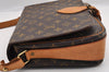Authentic Louis Vuitton Monogram Cartouchiere GM M51252 Shoulder Cross Bag 3336I