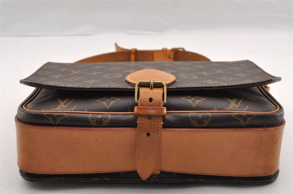 Authentic Louis Vuitton Monogram Cartouchiere GM M51252 Shoulder Cross Bag 3336I