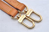 Authentic Louis Vuitton Leather Shoulder Strap Beige 39.6" LV 3339F