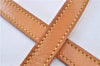 Authentic Louis Vuitton Leather Shoulder Strap Beige 39.6" LV 3339F