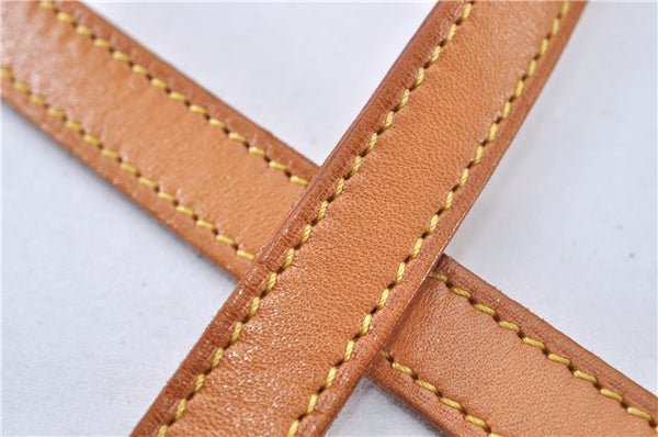 Authentic Louis Vuitton Leather Shoulder Strap Beige 39.6" LV 3339F