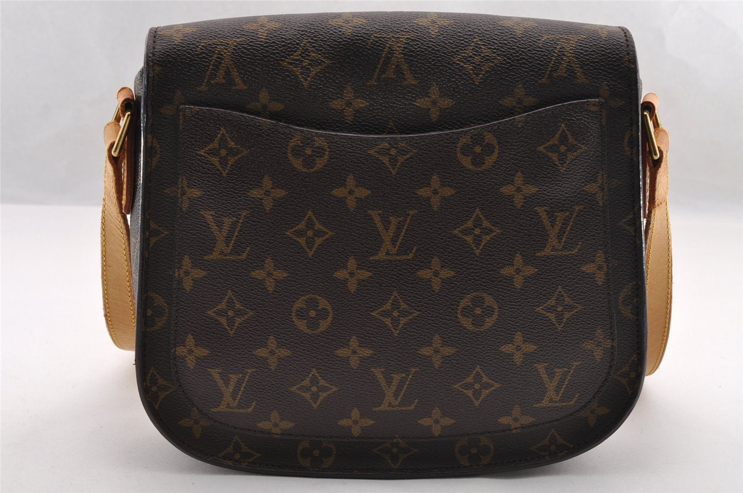 Authentic Louis Vuitton Monogram Saint Cloud GM M51242 Shoulder Bag Junk 3339I