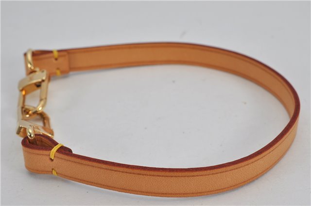 Authentic Louis Vuitton Leather Strap Beige 12.2