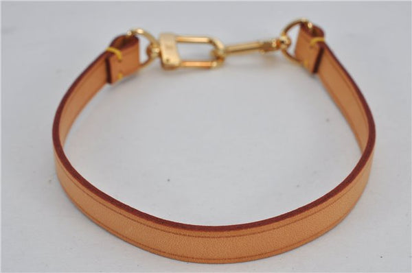 Authentic Louis Vuitton Leather Strap Beige 12.2" LV 3340F