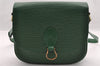 Auth Louis Vuitton Epi Saint Cloud GM Shoulder Cross Bag Green M52194 LV 3340I