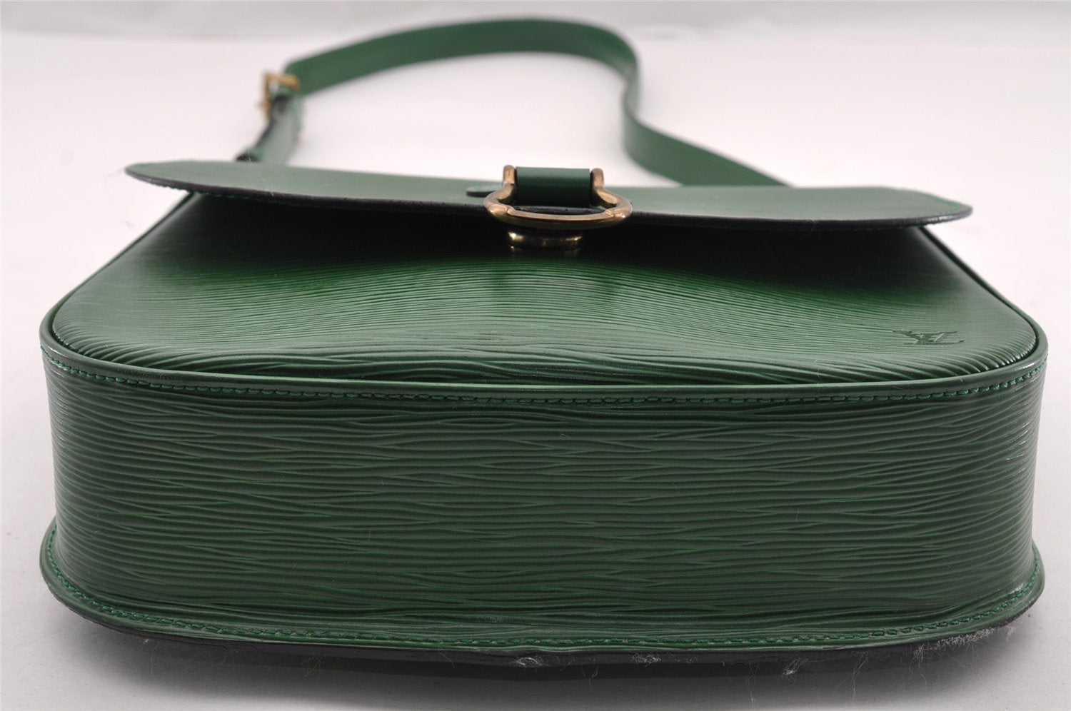 Auth Louis Vuitton Epi Saint Cloud GM Shoulder Cross Bag Green M52194 LV 3340I