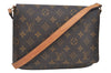 Authentic Louis Vuitton Monogram Musette Tango Shoulder Bag M51257 LV 3342I