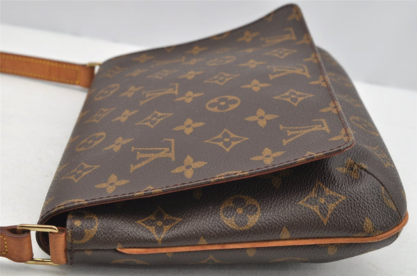 Authentic Louis Vuitton Monogram Musette Tango Shoulder Bag M51257 LV 3342I