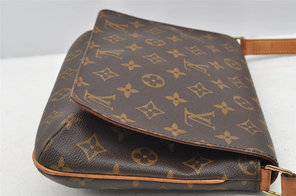 Authentic Louis Vuitton Monogram Musette Tango Shoulder Bag M51257 LV 3342I