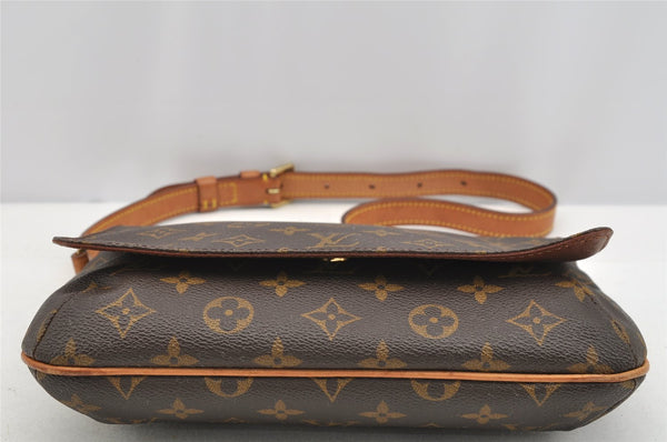 Authentic Louis Vuitton Monogram Musette Tango Shoulder Bag M51257 LV 3342I