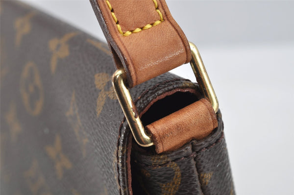 Authentic Louis Vuitton Monogram Musette Tango Shoulder Bag M51257 LV 3342I