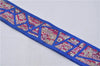 Authentic HERMES Twilly Scarf "Rive Droite Rive Gauche" Silk Blue Box 3343D