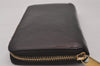 Authentic Louis Vuitton Vernis Zippy Wallet Long Purse Brown M93522 LV 3343I