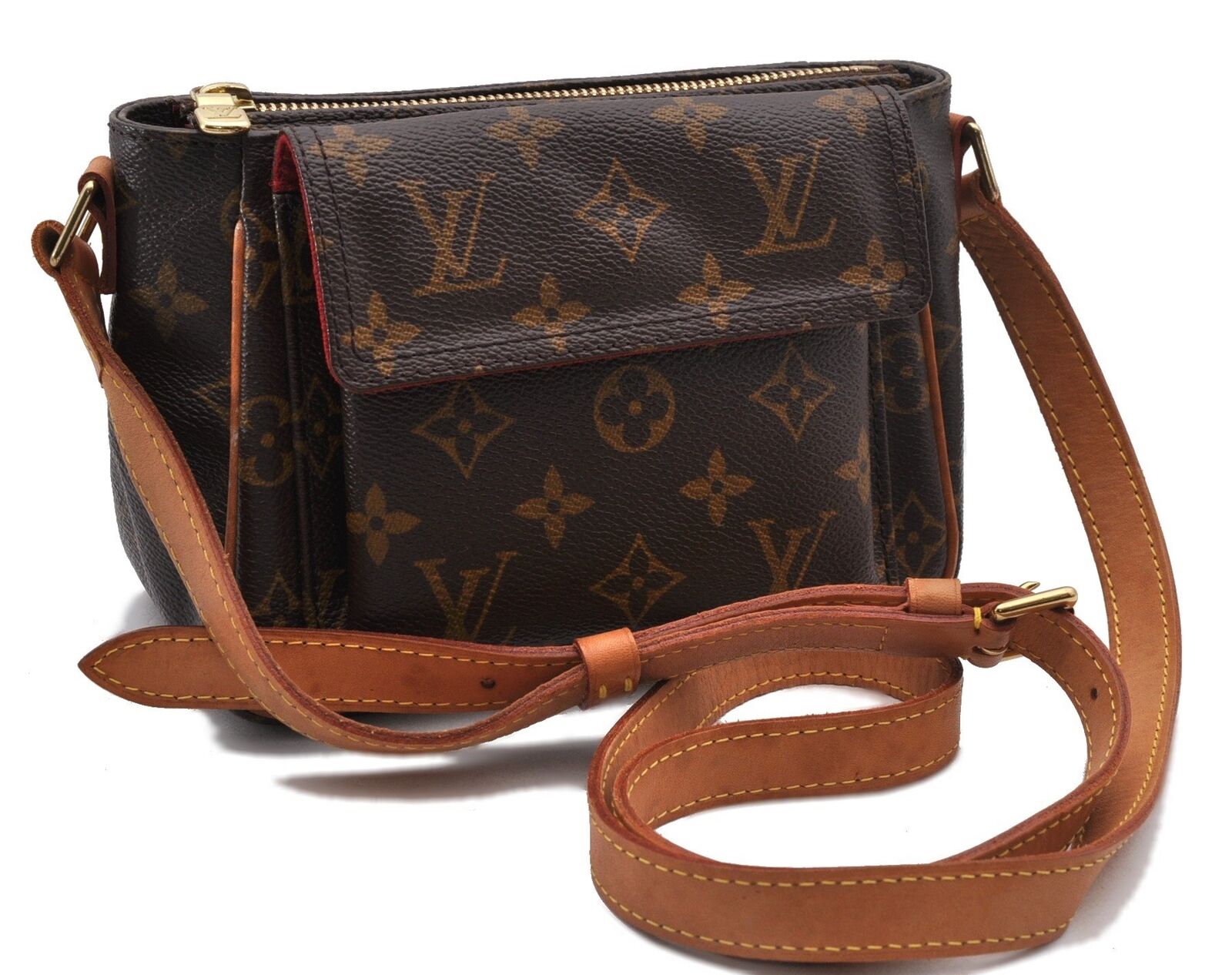 Auth LOUIS VUITTON Monogram Viva Cite PM Shoulder Cross Body Bag M51165 LV 3347B