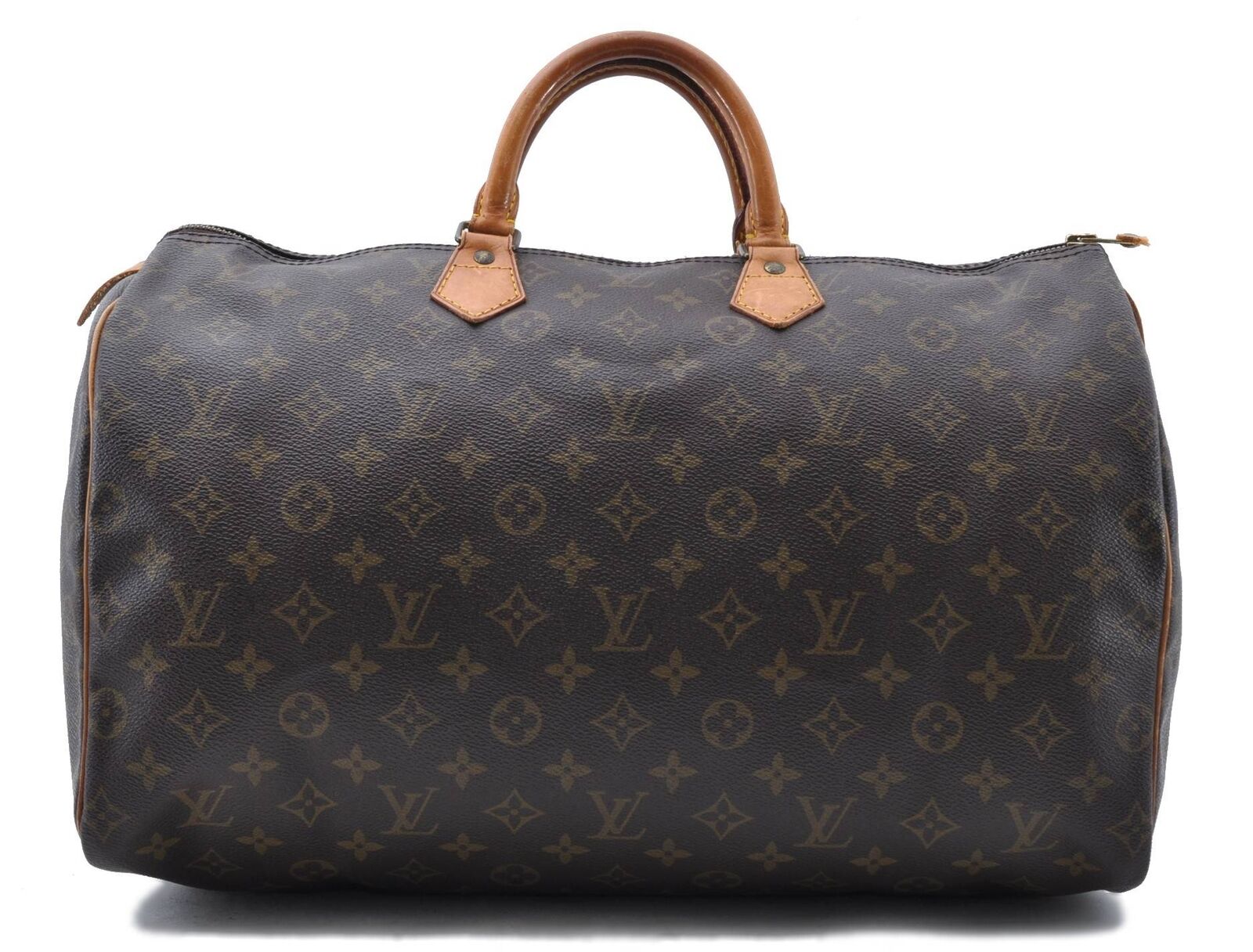 Authentic Louis Vuitton Monogram Speedy 40 Hand Bag M41522 LV 3347C