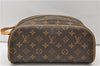 Authentic Louis Vuitton Monogram Dopp Kit Travel Pouch Purse M44494 LV 3347E