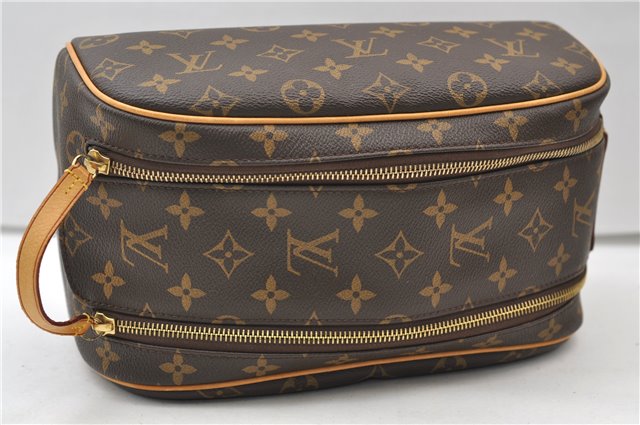 Authentic Louis Vuitton Monogram Dopp Kit Travel Pouch Purse M44494 LV 3347E