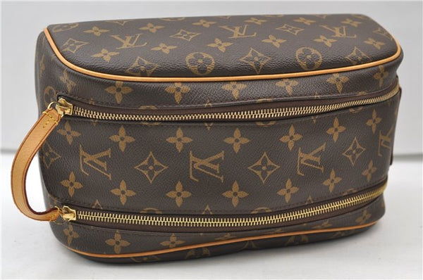 Authentic Louis Vuitton Monogram Dopp Kit Travel Pouch Purse M44494 LV 3347E
