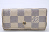 Authentic Louis Vuitton Damier Azur Multicles 4 Key Case Holder N60020 LV 3348D