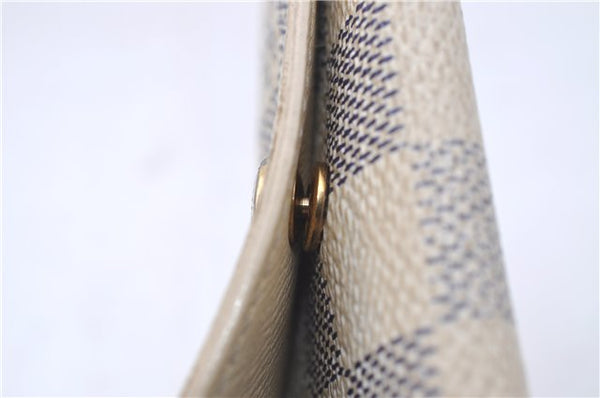 Authentic Louis Vuitton Damier Azur Multicles 4 Key Case Holder N60020 LV 3348D