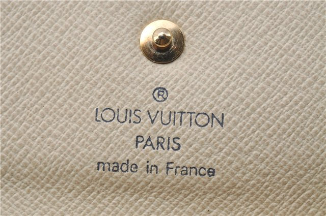 Authentic Louis Vuitton Damier Azur Multicles 4 Key Case Holder N60020 LV 3348D