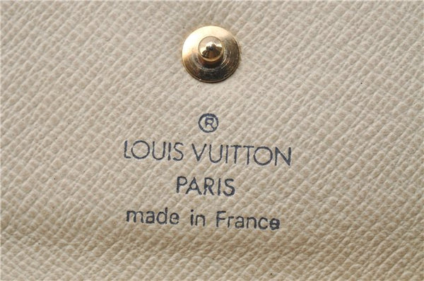 Authentic Louis Vuitton Damier Azur Multicles 4 Key Case Holder N60020 LV 3348D