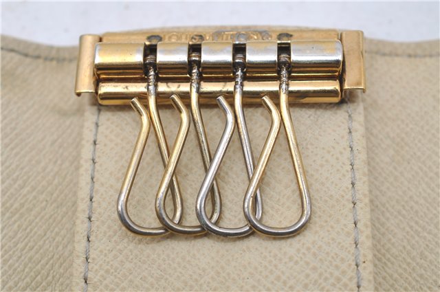 Authentic Louis Vuitton Damier Azur Multicles 4 Key Case Holder N60020 LV 3348D