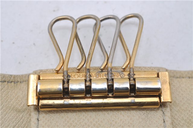 Authentic Louis Vuitton Damier Azur Multicles 4 Key Case Holder N60020 LV 3348D