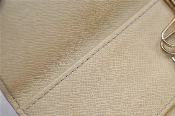 Authentic Louis Vuitton Damier Azur Multicles 4 Key Case Holder N60020 LV 3348D