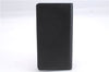 Authentic Louis Vuitton Epi Porte Cartes Credit Wallet Black M63212 LV 3350D