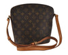 Authentic Louis Vuitton Monogram Drouot Shoulder Cross Body Bag M51290 LV 3350I