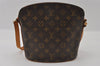 Authentic Louis Vuitton Monogram Drouot Shoulder Cross Body Bag M51290 LV 3350I